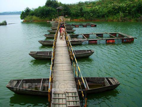 古浮桥仿古木浮桥景观浮桥规划设计建造