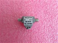 IS-1014 10-14GHz SMA RF 射频微波同宽带轴隔离器